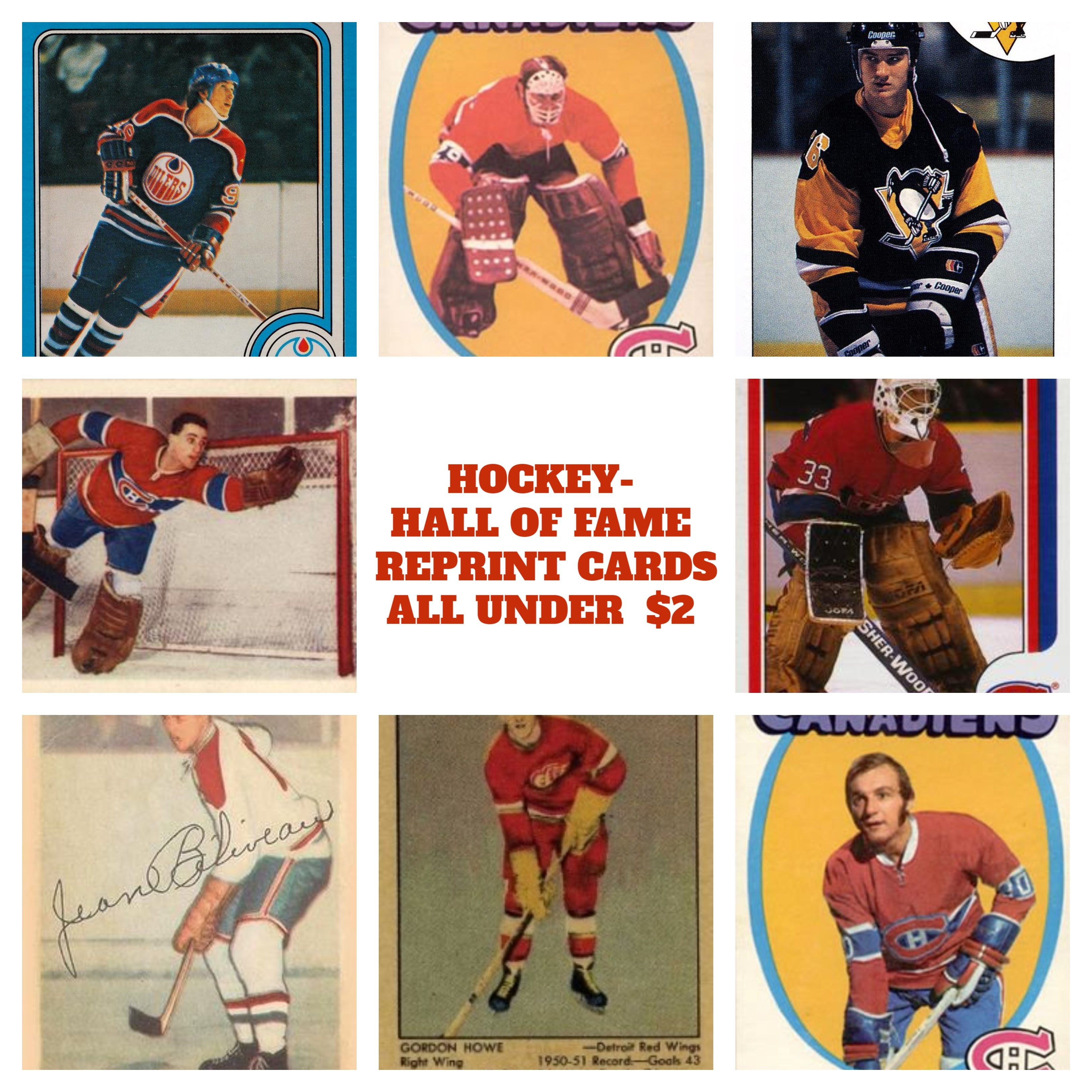 Ken Dryden (Hall of Fame) Hockey Cards