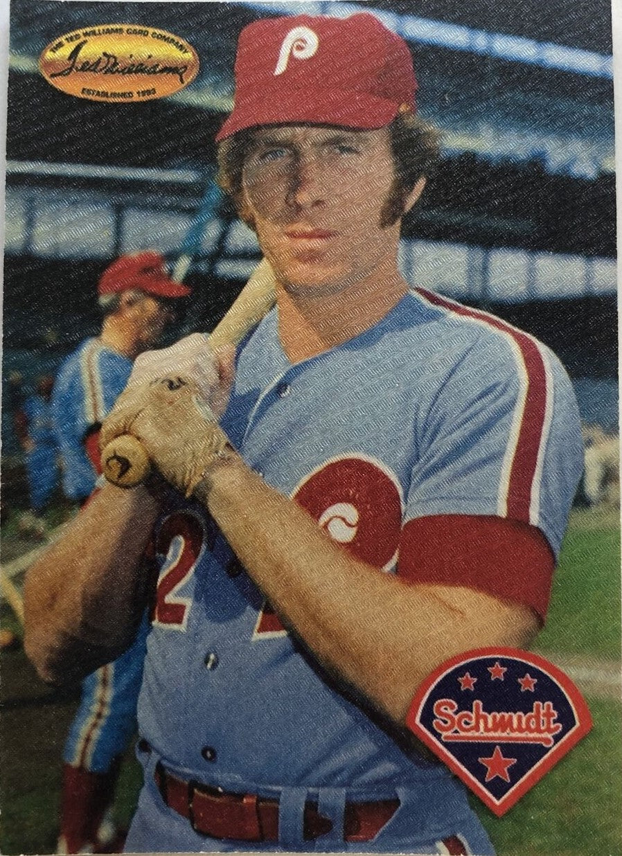 Mike Schmidt Philadelphia Phillies Baseball Hall of Fame Induction Day Card