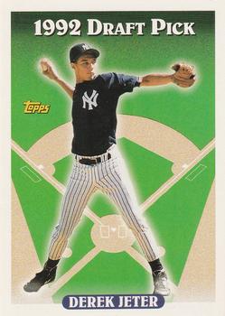 1993 Topps #98 Derek Jeter Rookie Reprint Card - New York Yankees
