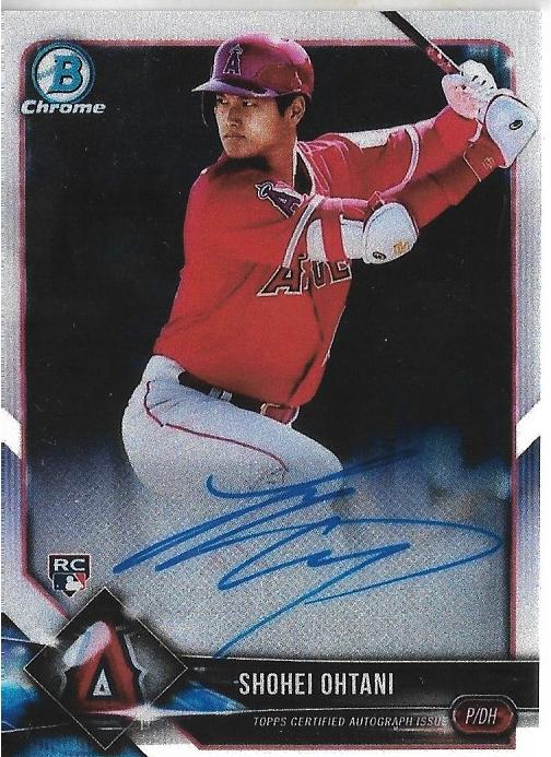 2018 Shohei OHTANI Rookie Reprint Card RP #bcra-so Los Angeles Angels –