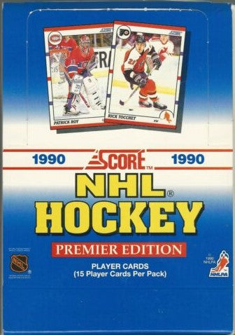1990-91 Score Hockey  packs 15 cards per pack -