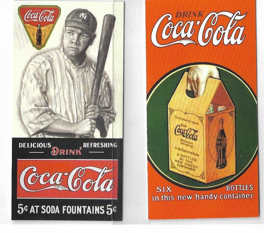 Babe Ruth Coca-Cola Advertising ACEO Baseball Card New York
