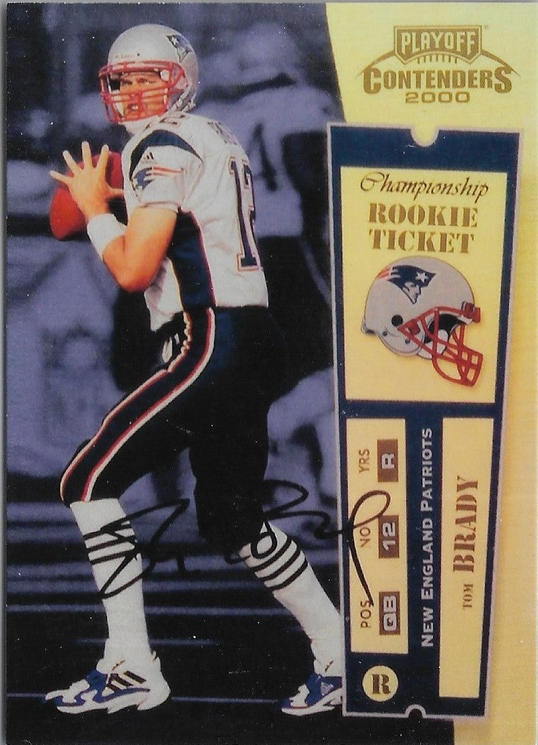 TOM BRADY 2000 Bowman #236 TOM BRADY Rookie Card New England Patriots  REPRINT - Football Card at 's Sports Collectibles Store