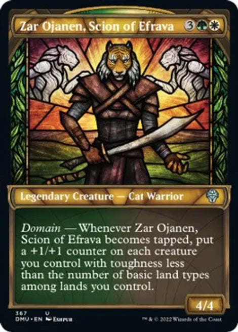 ZAR OJANEN SCION OF EFRAVA  - Dominaria United #367 UNCOMMON  Textured Foil