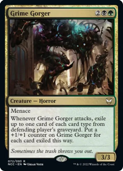 GRIME GORGER - Commander: Streets of New Capenna - #72 CREATURE RARE