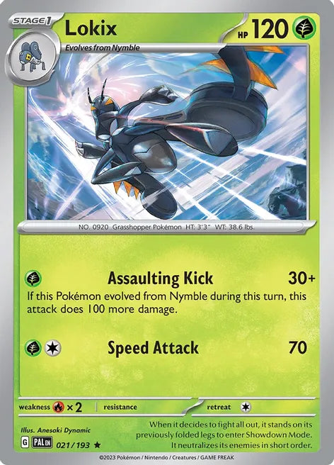 LOKIX - SV02: PALDE EVOLVED 021/193 HOLO RARE