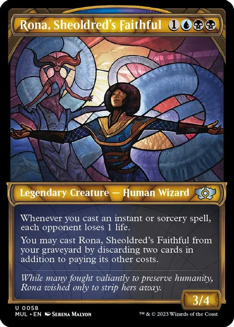 RONA SHEOLDDRED'S FAITHFUL - March of the Machine: Multiverse Legends #58 Uncommon FOIL