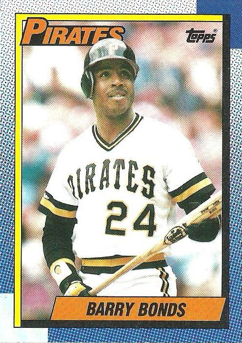 1990 TOPPS #220 BARRY BONDS PITTSBURGH PIRATES