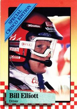 1989 Maxx Racing BILL ELLIOT #4 Special Edition CRISCO Edition Card - Hall of Fame