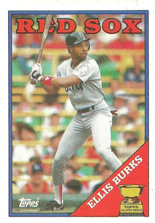 1988  TOPPS ALL STAR ROOKIE #269 ELLIS BURKS  BOSTON RED SOX