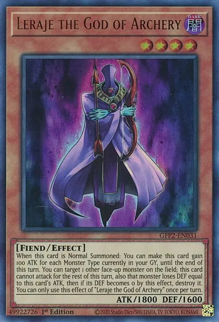 Leraje the God of Archery - Ghosts From the Past: The 2nd Haunting ULTRA RARE HOLO