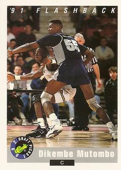 1992-93 Classic Draft #98 Dikembe Mutombo Georgetown Hoyas