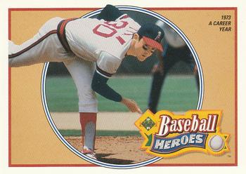 1991 UPPER DECK HEROES NOLAN RYAN #11 CALIFORNIA ANGELS NMMT-MINT