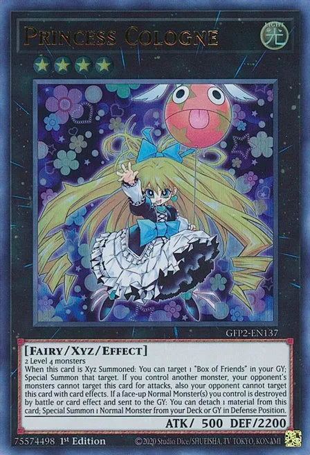 PRINCESS COLOGNE- Ghosts From the Past: The 2nd Haunting ULTRA RARE HOLO