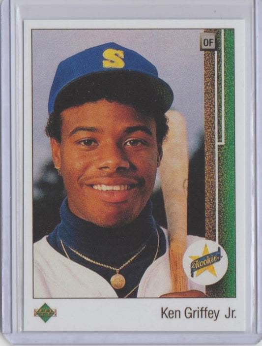 1989 Upper Deck #1 KEN GRIFFEY Jr  SEATTLE MARINERS Rookie Reprint Card