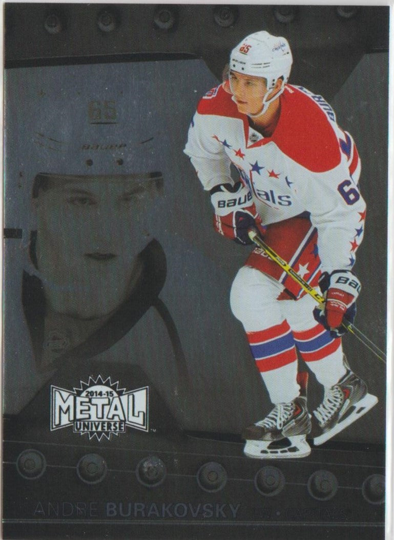 2014 METAL UNIVERSE #27 ANDRE BURAKOVSKY ROOKIE CARD - NHL HOCKEY