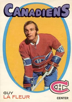 1971-72 O-PEE-CHEE #148 GUY LAFLEUR MONTREAL CANADIANS  ROOKIE REPRINT