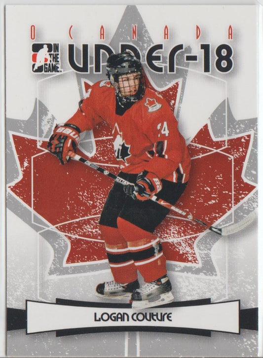 2007 IN THE GAME O CANADA #12 LOGAN COUTURE ROOKIE CARD - TEAM CANADA HOCKEY