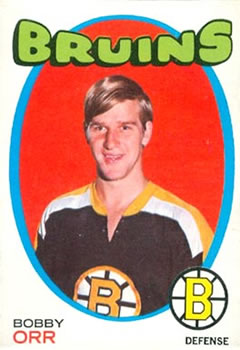 1971-72 O Pee Chee #100 BOBBY ORR BOSTON BRUINS RP CARD - NOT HIS ROOKIE
