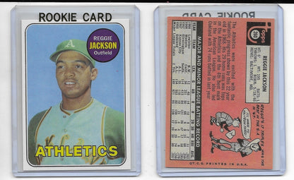 1969 Topps Reggie Jackson #260 Rookie Reprint Card - Oakland Athletics