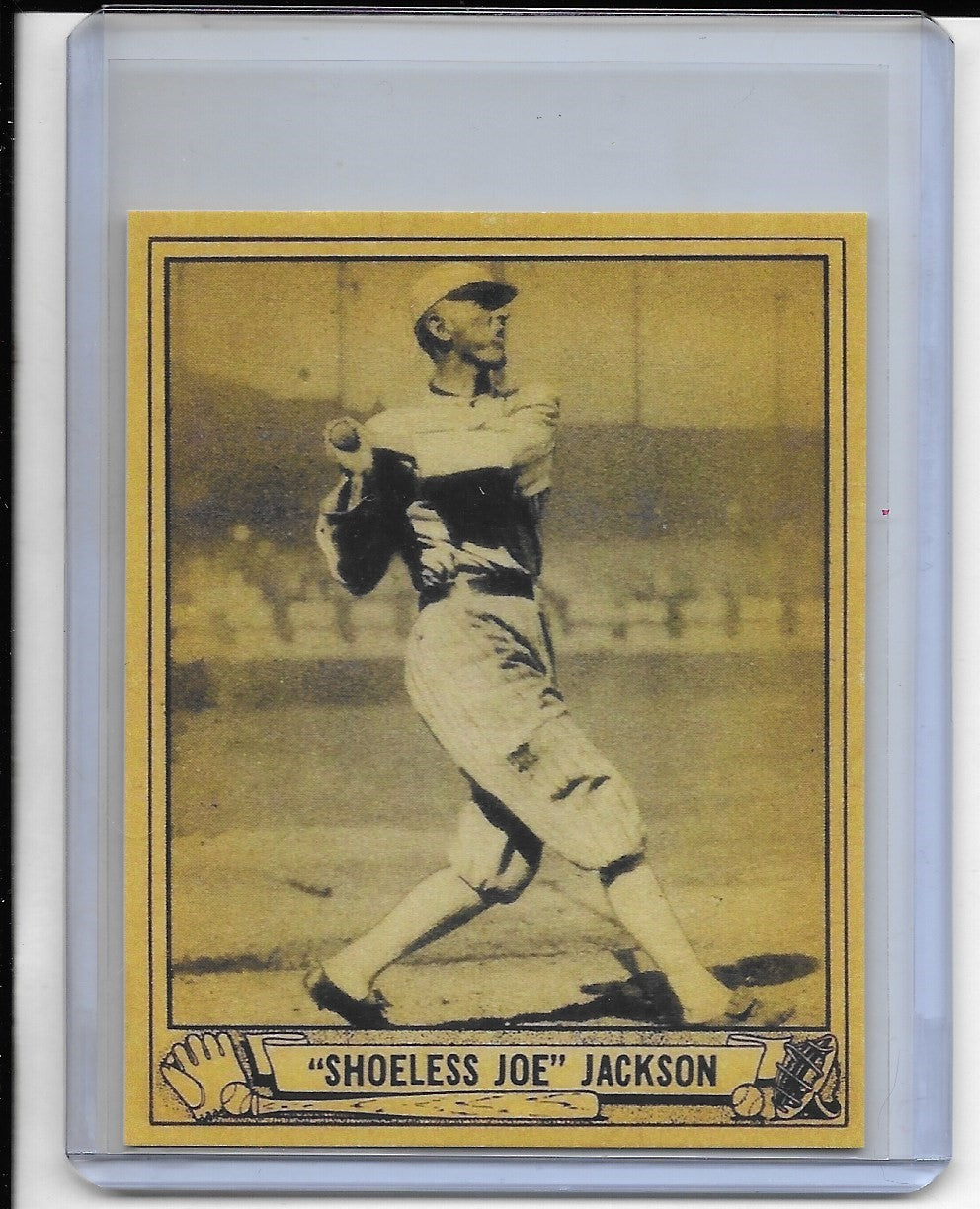 1940 Play Ball #225 Shoeless Joe Jackson Reprint Card  CHICAGO WHITE SOX