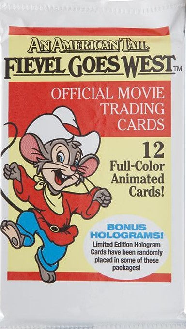 1991 IMPLE  "An American Tail"  FIEVEL GOES WEST TRADING CARD PACK