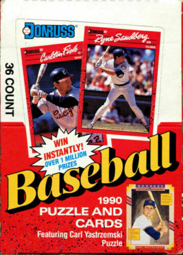 1990 Donruss Baseball -  16 cards per pack