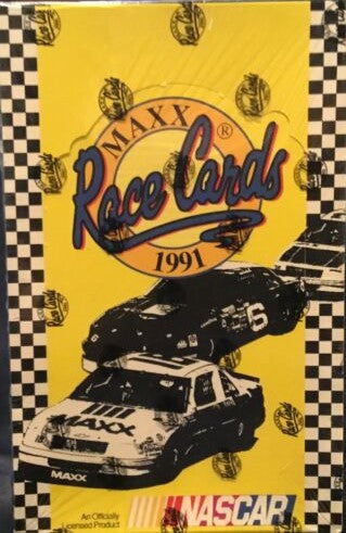 1991 maxx race cards  pack - 15 cards per pack