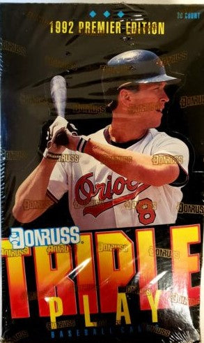 1992 Donruss Triple Play Baseball  -  15 cards per pack