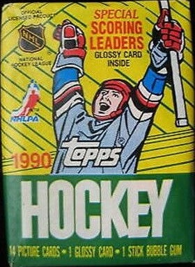 1990-91 Topps Hockey Pack - 14 Cards per Pack