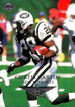1999 COLLECTORS EDGE - FIRST PLACE #106 CURTIS MARTIN - NEW YORK JETS - HOF