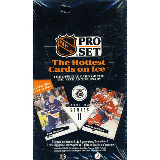 1991 Pro Set Series 2 NHL Hockey  Packs - 15 Cards per pack
