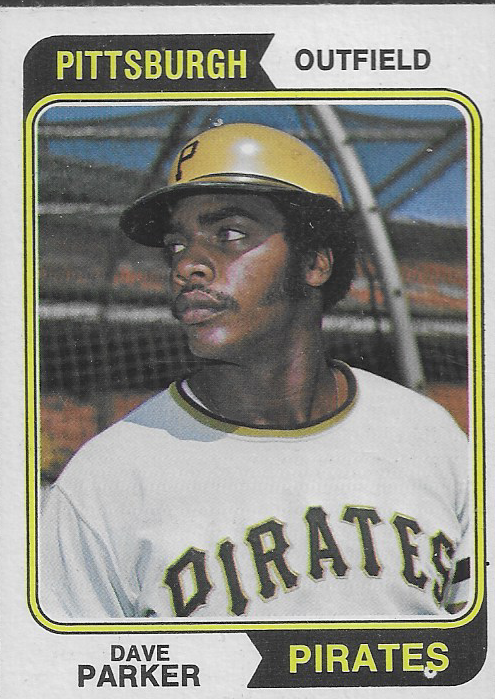 1974 Topps #252 Dave Parker Pittsburgh Pirates - ROOKIE RP CARD**