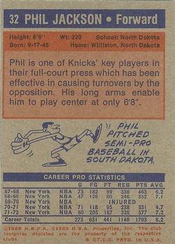 1972-73 Topps #32 PHIL JACKSON - NEW YORK KNICKS - Rookie Reprint Card
