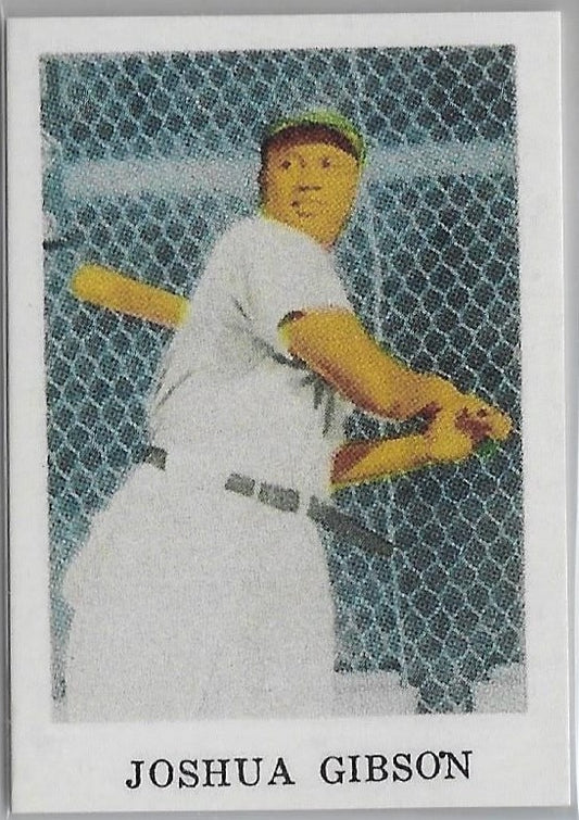 1950-1951 TOLETEROS - JOSH GIBSON NEGRO LEAGUE REPRINT CARD