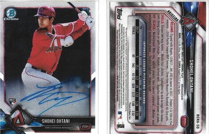 2018 Shohei OHTANI Rookie Reprint Card RP #bcra-so Los Angeles Angels -SPECIAL