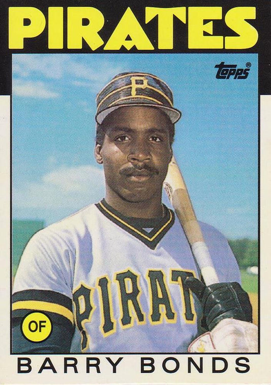 1986 Topps Traded  #11T - BARRY BONDS ROOKIE REPRINT - PITTSBURGH PIRATES **