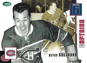 2003 Parkhurst Original 6 #72 BUTCH  BOUCHARD MONTREAL CANADIANS Captains Card