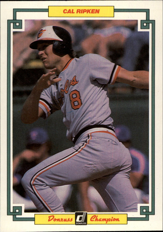 1984 Donruss Champions HALL OF FAME Card #48- CAL RIPKEN JR. - BALTIMORE ORIOLES