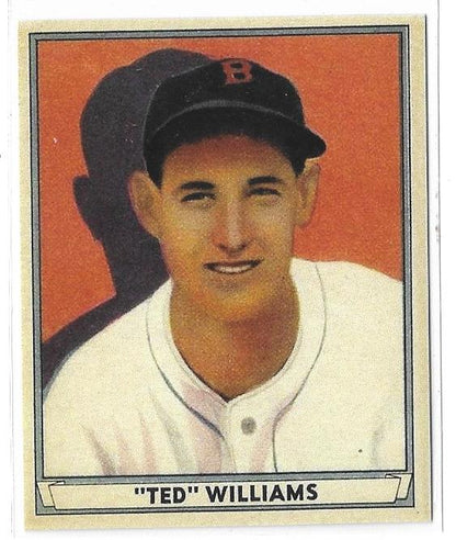 1941 Play Ball Reprint Baseball Card #14 Ted Williams