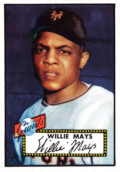 1952 Topps #261 WILLIE MAYS San Francisco Giants Rookie RP Card Mint -
