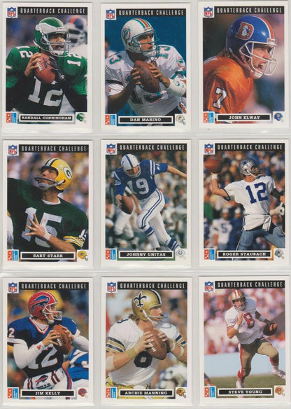 1991 Domino’s Upper Deck Football QUARTERBACKS Unopened Packs