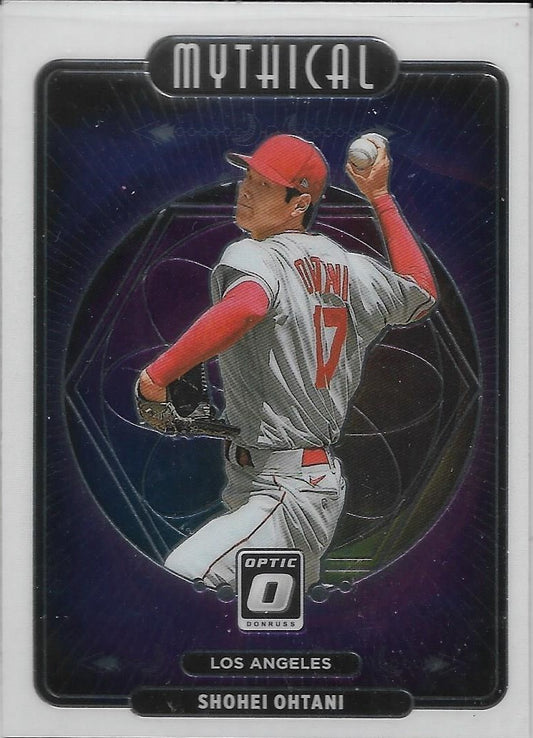 2021 PANINI DONRUSS SHOHEI OHTANI  LOS ANGELES ANGELS Angeles Mythical #M25