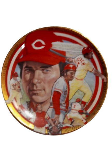 1992 Hamilton Collection JOHNNY BENCH -CINCINNATI REDS 6" COLLECTORS PLATE