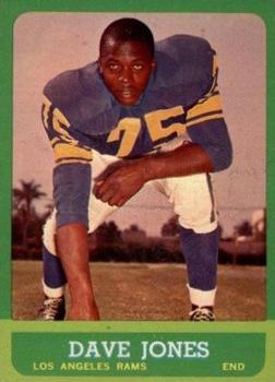 1963 TOPPS #44 - DEACON JONES - LOS ANGELES RAMS - ROOKIE RP CARD