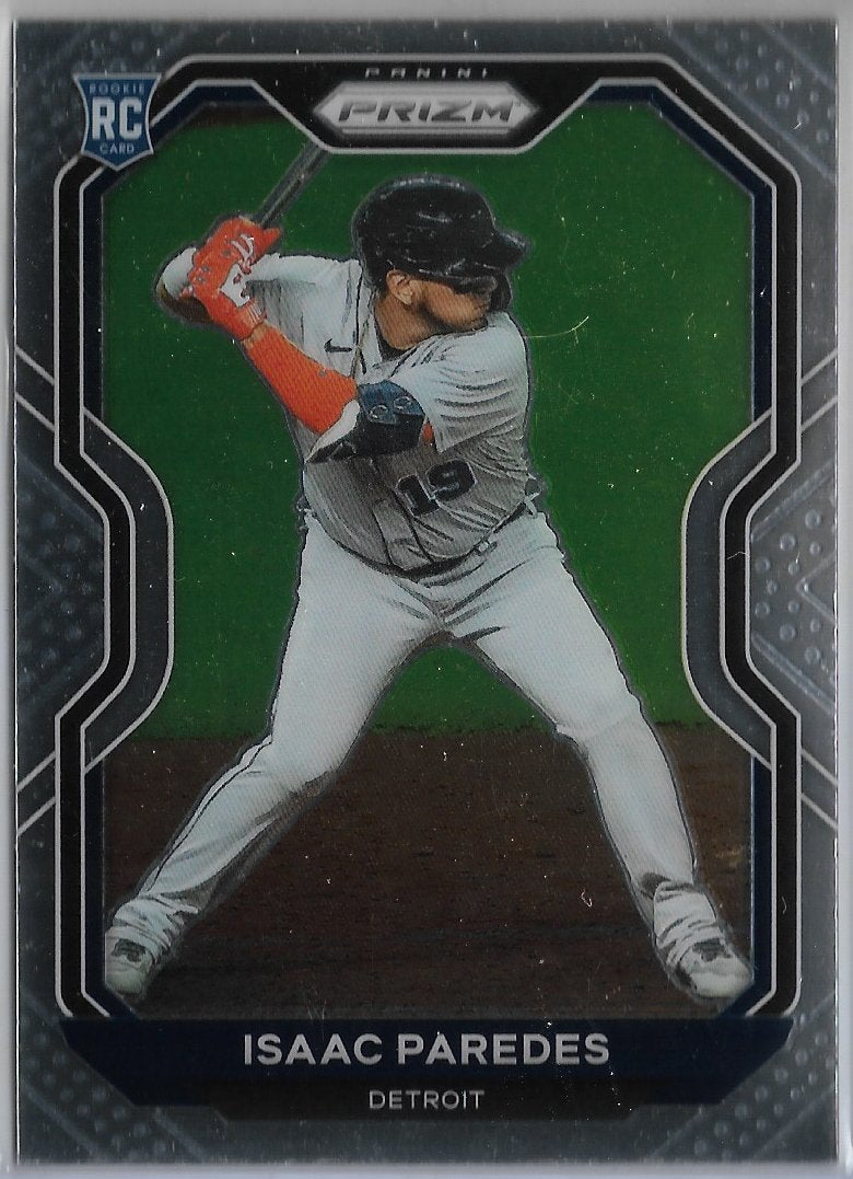 ROOKIE:  2021 Panini Prizm #43 ISAAC PAREDES - DETROIT TIGERS