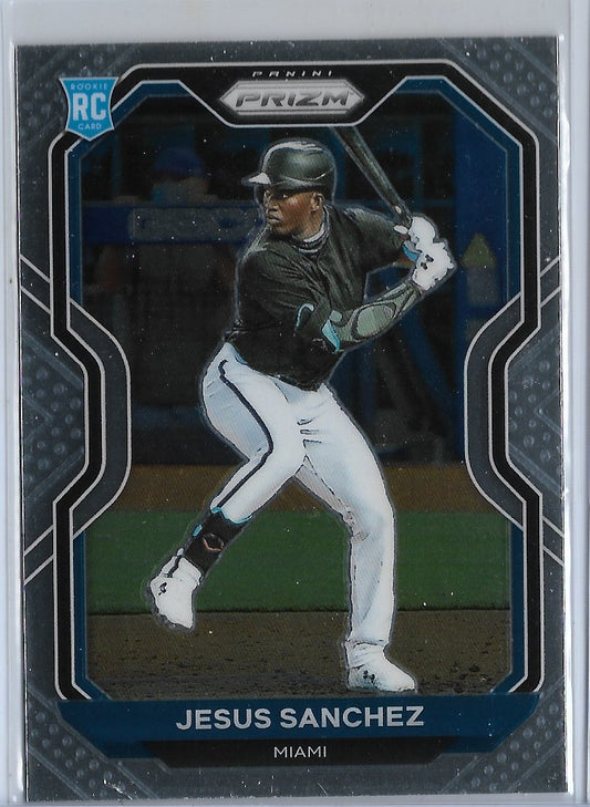 ROOKIE:  2021 Panini Prizm #148 JESUS SANCHEZ MIAMI MARLINS