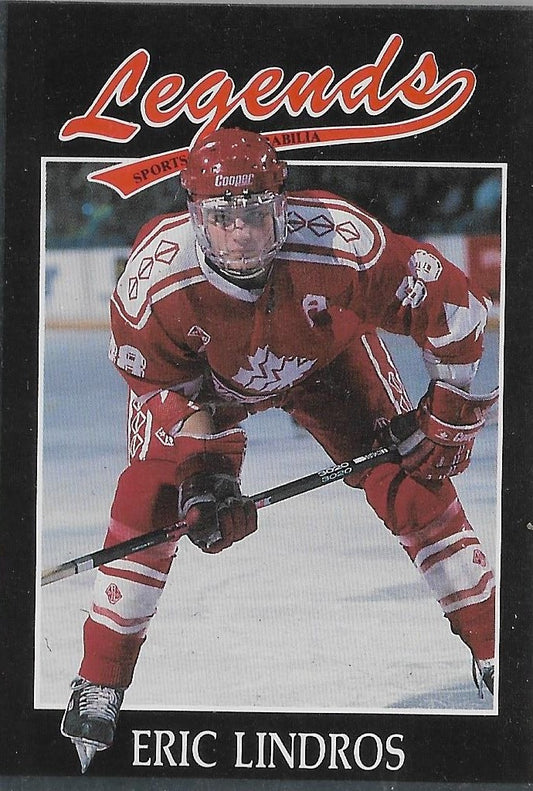1991 LEGENDS  #38  ERIC LINDROS-NHL HOF ORIGINAL MINT