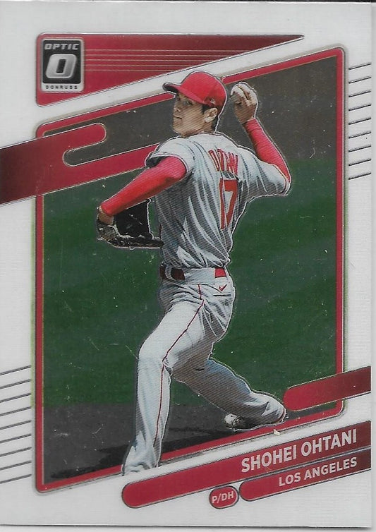 2021 Panini Donruss Optic Base #192 Shohei Ohtani, Los Angeles Angels