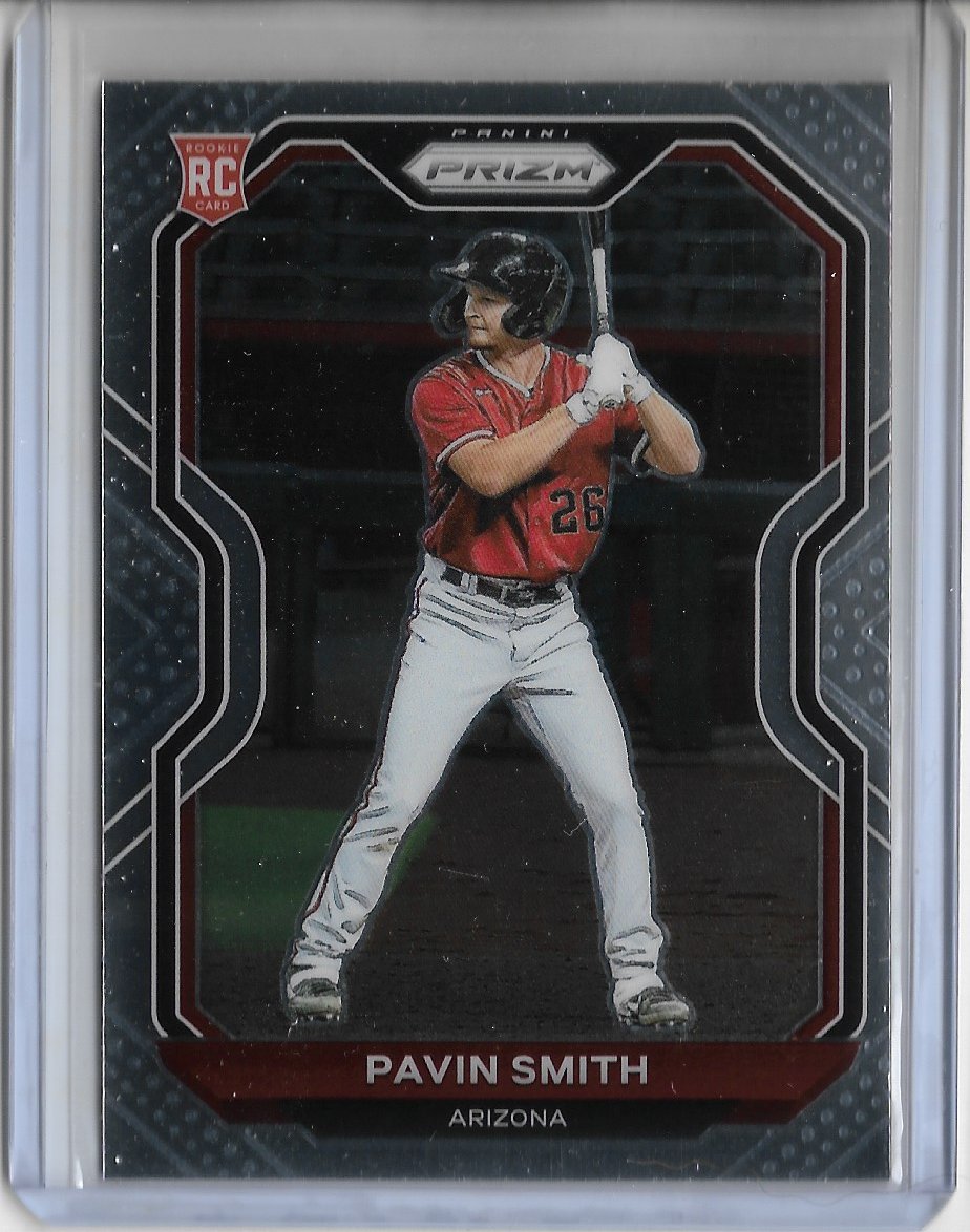 2021 Panini Prizm #70 PAVIN SMITH  DIAMONDBACKS Silver Prizm ROOKIE CARD